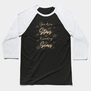 Stars around my scars 2 Baseball T-Shirt